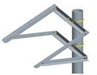 Solar Pole Brackets