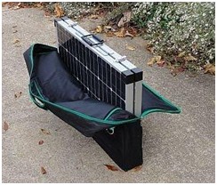 Fold up solar panel