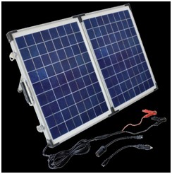 Fold up solar panel